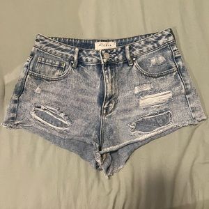 PacSun hi rise festival shorts